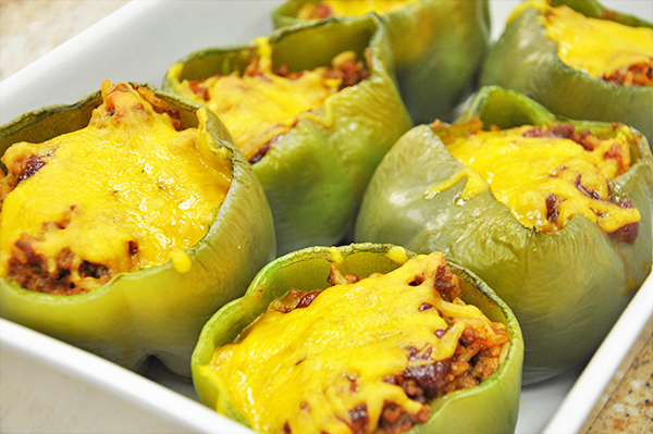 Savory Green Peppers