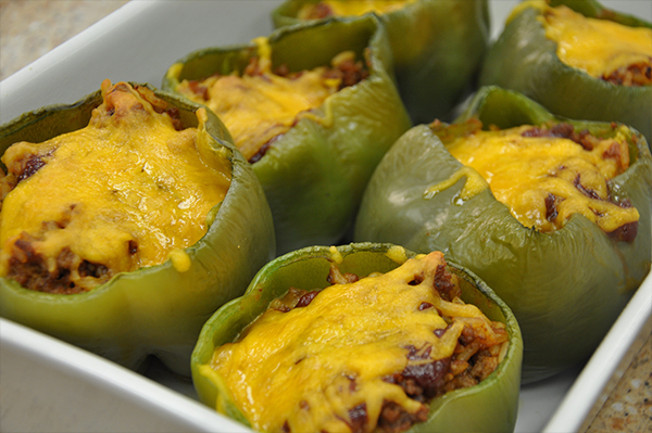 Savory Green Peppers