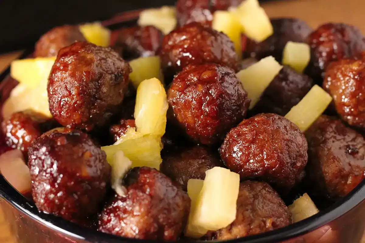 Korean BBQ Meatballs