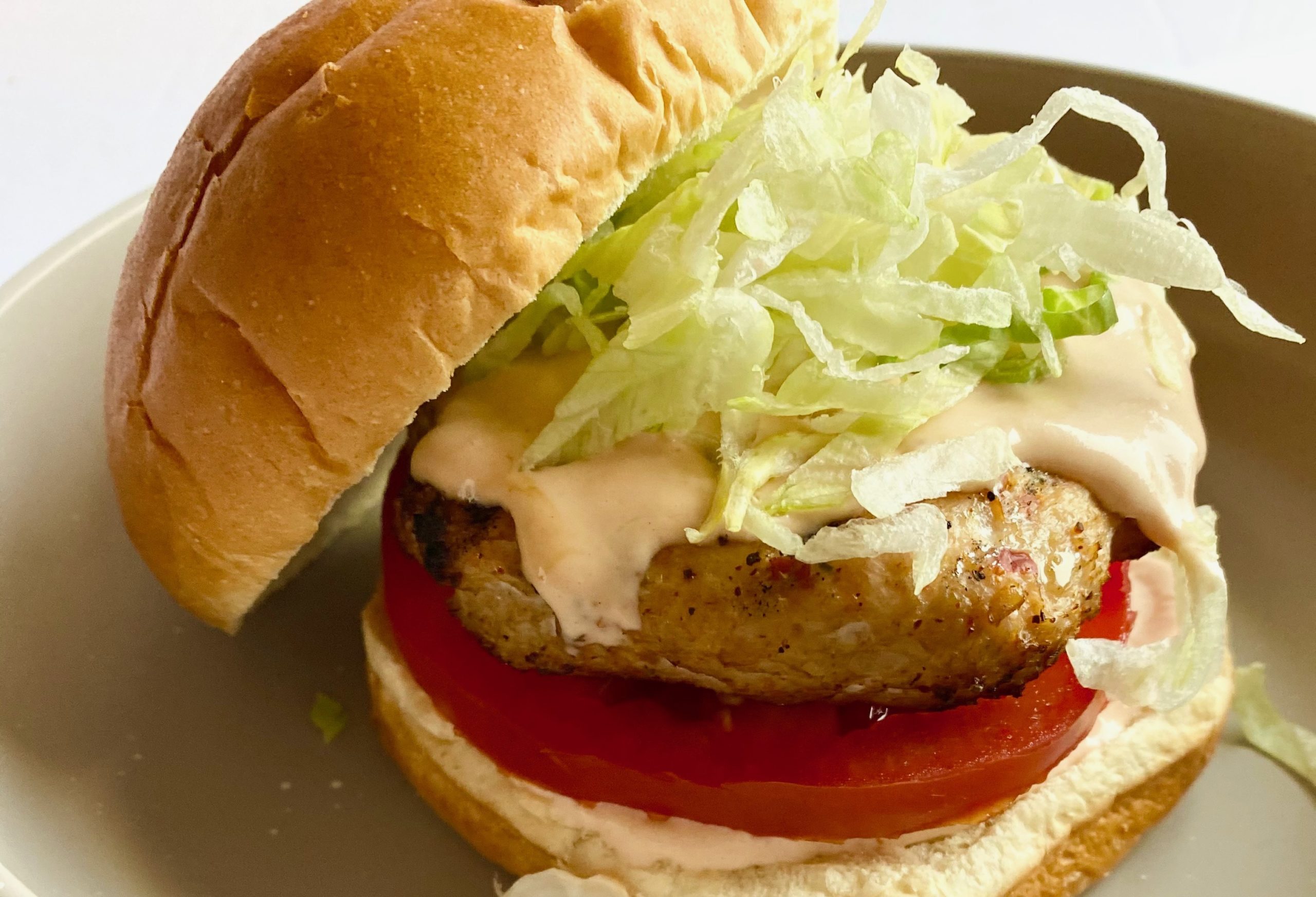 Spicy BBQ Chicken Burgers Cookies Food Products Inc.